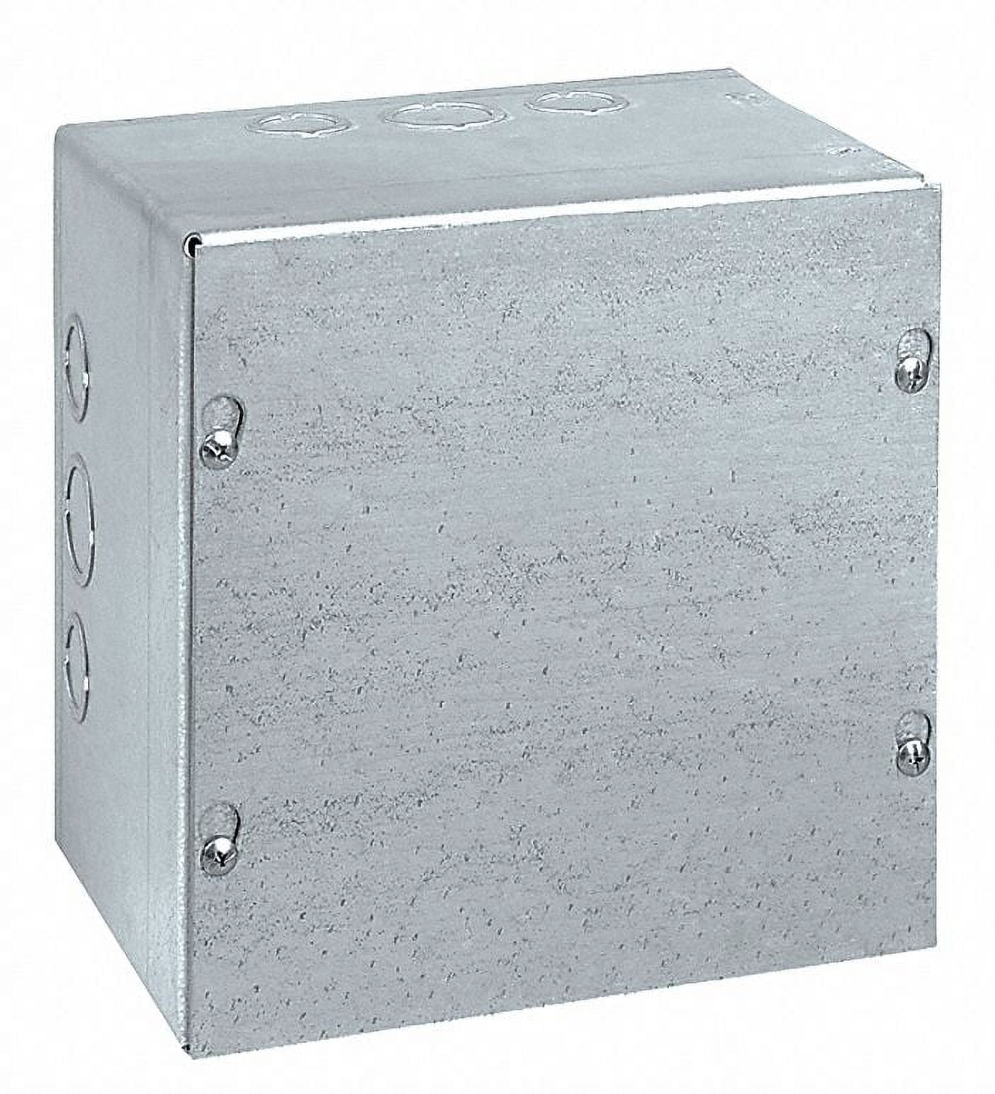 Wiegmann Galvanized Gray Junction Box Enclosure