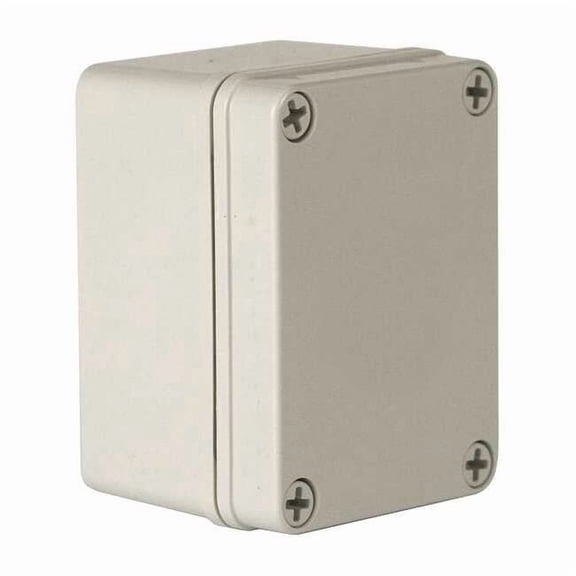 Wiegmann Pushbutton Enclosure,4.34" H,Gray HW-PN4X432