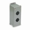 thumbnail image 1 of Wiegmann Pushbutton Enclosure,30mm,2 Holes,Steel PSL2, 1 of 1