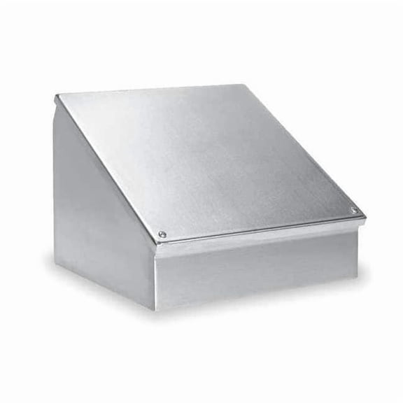 Captive Screws Electrical Enclosures, 12 in H, 9 in D, 12 in W, 12, 13, Steel WC12C12