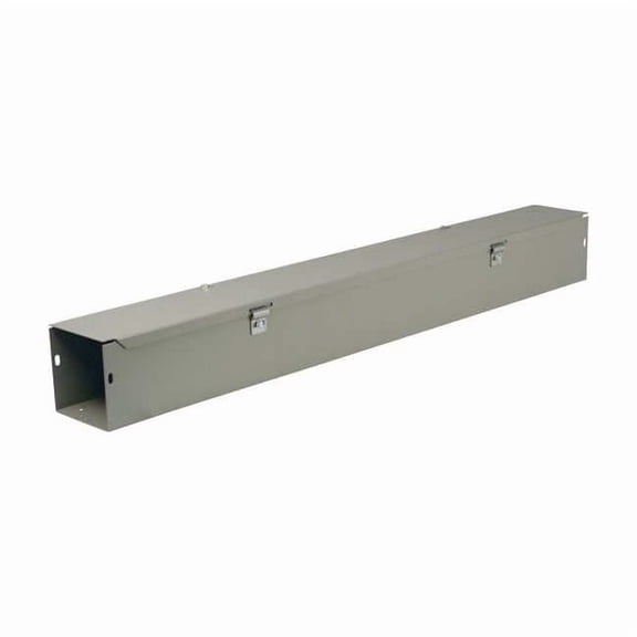 Wiegmann Straight Section Wireway, 1 Rating, Steel, Powder Coated HS661NK