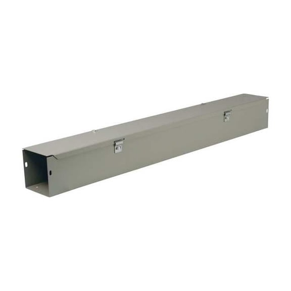 Wiegmann Straight Section Wireway, 1 Rating, Steel, Powder Coated HS442NK