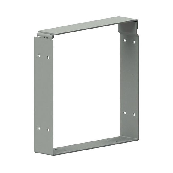 Wiegmann Wireway,Connector,4x4 Sq In,Steel,Gray C0404