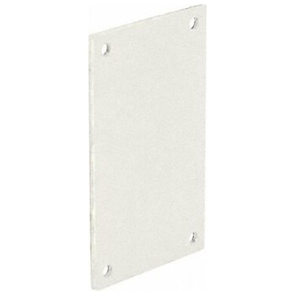 Wiegmann Wireway,Panel Adapter,6x6 Sq In,Gray PA0606