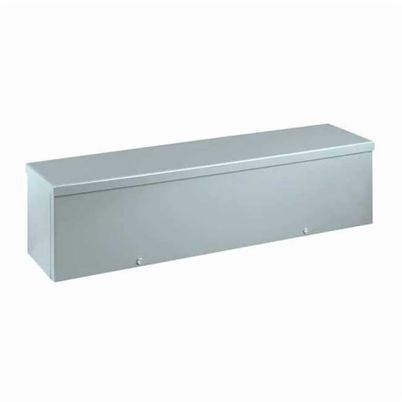 Wiegmann Wiring Trough, 3R Rating, Steel, Galvanized RSCG040412G