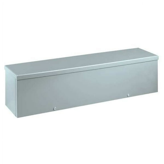 Wiegmann Wiring Trough, 3R Rating, Steel, Galvanized RSCG040412G