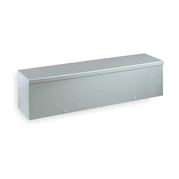 Wiegmann Wiring Trough,Mtllc,4In.Hx 4In.Wx 48In.D RSCG040448