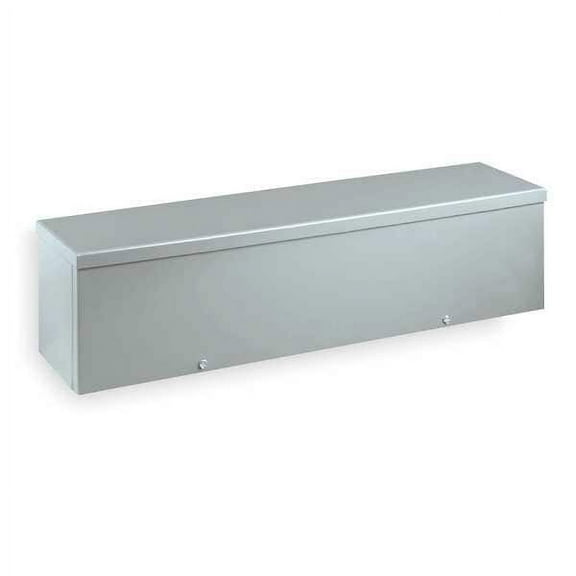 Wiegmann Wiring Trough,Mtllc,4In.Hx 4In.Wx 48In.D RSCG040448