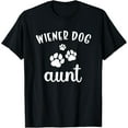 thumbnail image 1 of Wiener Aunt Cute Dog Weenie Doxie Dachshund T-Shirt TShirt, 1 of 4