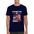 thumbnail image 1 of Wiener Its Not The 4th Of July Until My Weiner Comes Out T-Shirt, for men & women, up to size 5XL, 1 of 3