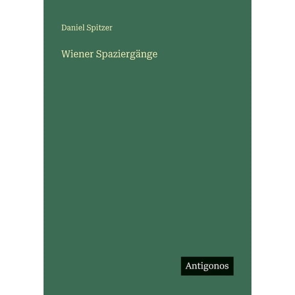 Wiener Spaziergnge, (Paperback)