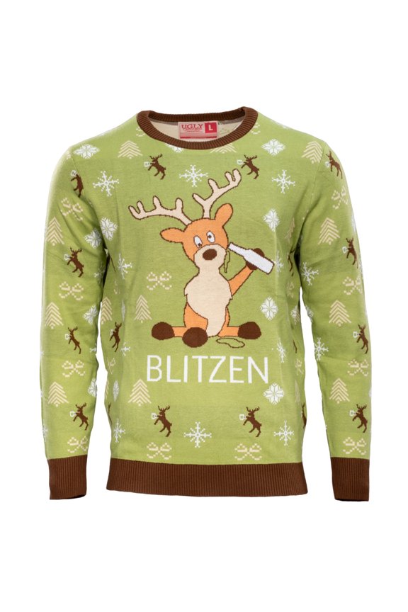 Wienerschnitzel Ugly Christmas Sweater, Funny Food Lover Holiday Sweatshirt, German Cuisine Xmas Sweater, Festive Winter Gift