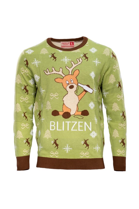 Wienerschnitzel Ugly Christmas Sweater, Funny Food Lover Holiday Sweatshirt, German Cuisine Xmas Sweater, Festive Winter Gift