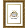 thumbnail image 1 of Wiens, James 11x14 Gold Ornate Wood Framed with Double Matting Museum Art Print Titled - Still Waiting, 1 of 4