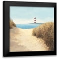 thumbnail image 1 of Wiens, James 12x12 Black Modern Framed Museum Art Print Titled - Beach Path Square, 1 of 5