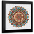 thumbnail image 1 of Wiens, James 12x12 Black Modern Framed Museum Art Print Titled - Mandala Dream, 1 of 5