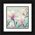 thumbnail image 1 of Wiens, James 12x12 Black Ornate Wood Framed with Double Matting Museum Art Print Titled - Southern Blossoms I Square, 1 of 4