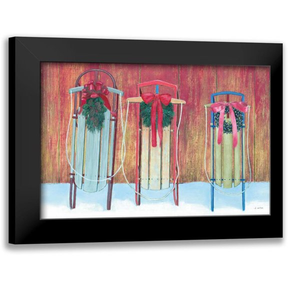Wiens, James 14x11 Black Modern Framed Museum Art Print Titled - Christmas Affinity V