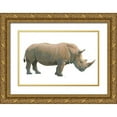 thumbnail image 1 of Wiens, James 14x11 Gold Ornate Wood Framed with Double Matting Museum Art Print Titled - Wild and Free III, 1 of 4