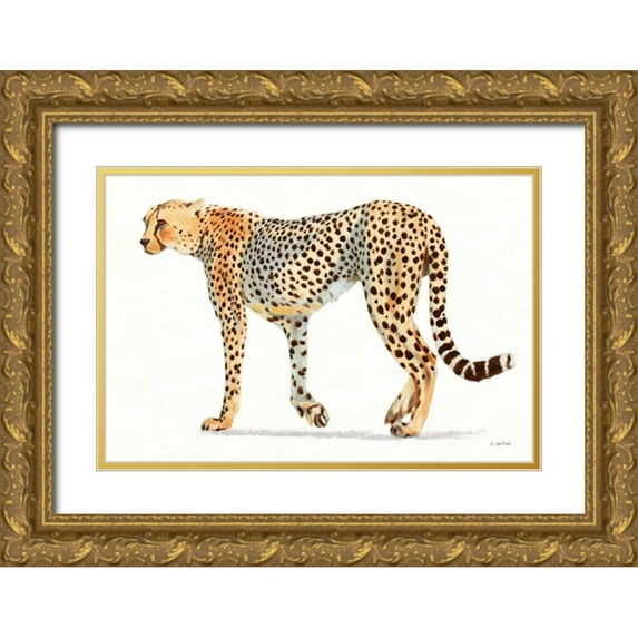 Wiens, James 14x11 Gold Ornate Wood Framed with Double Matting Museum Art Print Titled - Wild and Free VII Bold