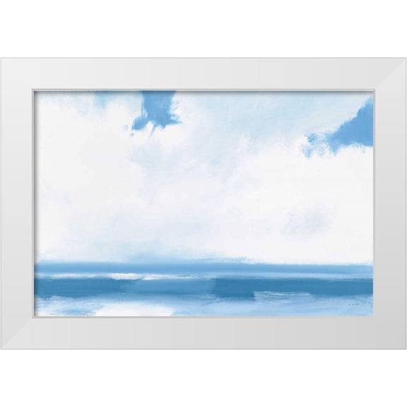 Wiens, James 14x11 White Modern Wood Framed Museum Art Print Titled - Oceanview
