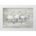 thumbnail image 1 of Wiens, James 14x11 White Modern Wood Framed Museum Art Print Titled - Running Wild Crop I Neutral, 1 of 4