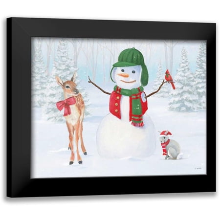 Wiens, James 14x12 Black Modern Framed Museum Art Print Titled - Dressed for Christmas I