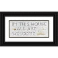 thumbnail image 1 of Wiens, James 14x8 Black Ornate Wood Framed with Double Matting Museum Art Print Titled - Beautiful Bounty Sign I, 1 of 4