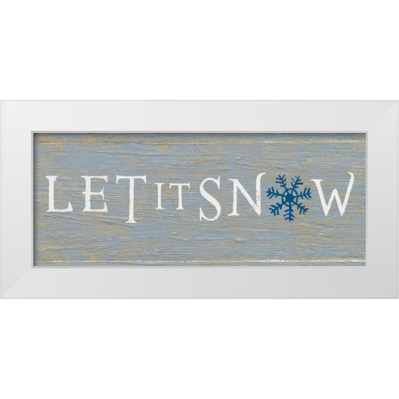 Wiens, James 14x8 White Modern Wood Framed Museum Art Print Titled - Christmas Affinity I Grey