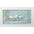 thumbnail image 1 of Wiens, James 14x9 White Modern Wood Framed Museum Art Print Titled - Running Wild Crop II, 1 of 4