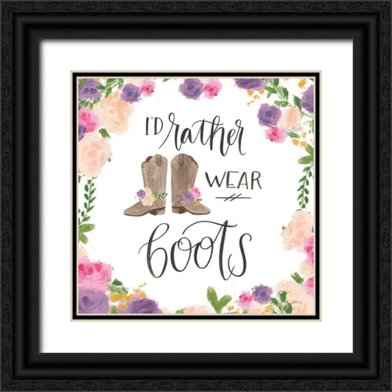 Wiens, James 15x15 Black Ornate Wood Framed with Double Matting Museum Art Print Titled - Beautiful Country VII