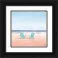 thumbnail image 1 of Wiens, James 15x15 Black Ornate Wood Framed with Double Matting Museum Art Print Titled - Salento Coast II Coral Cove, 1 of 4