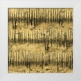 thumbnail image 1 of Wiens, James 15x15 White Modern Wood Framed Museum Art Print Titled - Golden Trees III Taupe Pattern II, 1 of 4