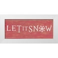 thumbnail image 1 of Wiens, James 18x10 White Modern Wood Framed Museum Art Print Titled - Christmas Affinity I Red, 1 of 4