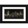 thumbnail image 1 of Wiens James 18x11 Black Ornate Wood Framed with Double Matting Museum Art Print Titled - Cityscape, 1 of 4