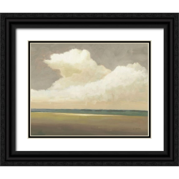 Wiens, James 18x15 Black Ornate Wood Framed with Double Matting Museum Art Print Titled - Prairie Summer