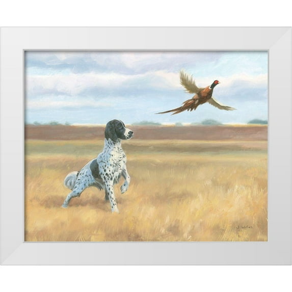 Wiens, James 18x15 White Modern Wood Framed Museum Art Print Titled - On Point