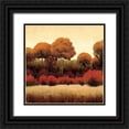 thumbnail image 1 of Wiens, James 20x20 Black Ornate Wood Framed with Double Matting Museum Art Print Titled - Autumn Forest II, 1 of 4