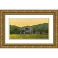thumbnail image 1 of Wiens, James 24x14 Gold Ornate Wood Framed with Double Matting Museum Art Print Titled - Farm Life III, 1 of 4