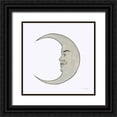 thumbnail image 1 of Wiens, James 26x26 Black Ornate Wood Framed with Double Matting Museum Art Print Titled - Moon, 1 of 4