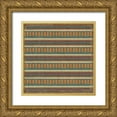 thumbnail image 1 of Wiens, James 26x26 Gold Ornate Wood Framed with Double Matting Museum Art Print Titled - Country Mood Tile I, 1 of 4