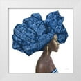 thumbnail image 1 of Wiens, James 26x26 White Modern Wood Framed Museum Art Print Titled - Pure Style II Blue, 1 of 4