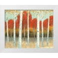 thumbnail image 1 of Wiens, James 32x26 White Modern Wood Framed Museum Art Print Titled - Fall Promenade I Crop, 1 of 4