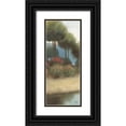 thumbnail image 1 of Wiens, James 8x14 Black Ornate Wood Framed with Double Matting Museum Art Print Titled - By the Waterways I Crop I, 1 of 4
