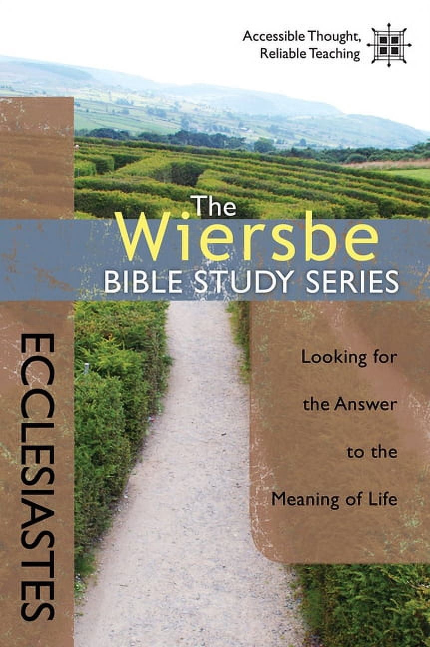 Wiersbe Bible Study Series The Wiersbe Bible Study Series