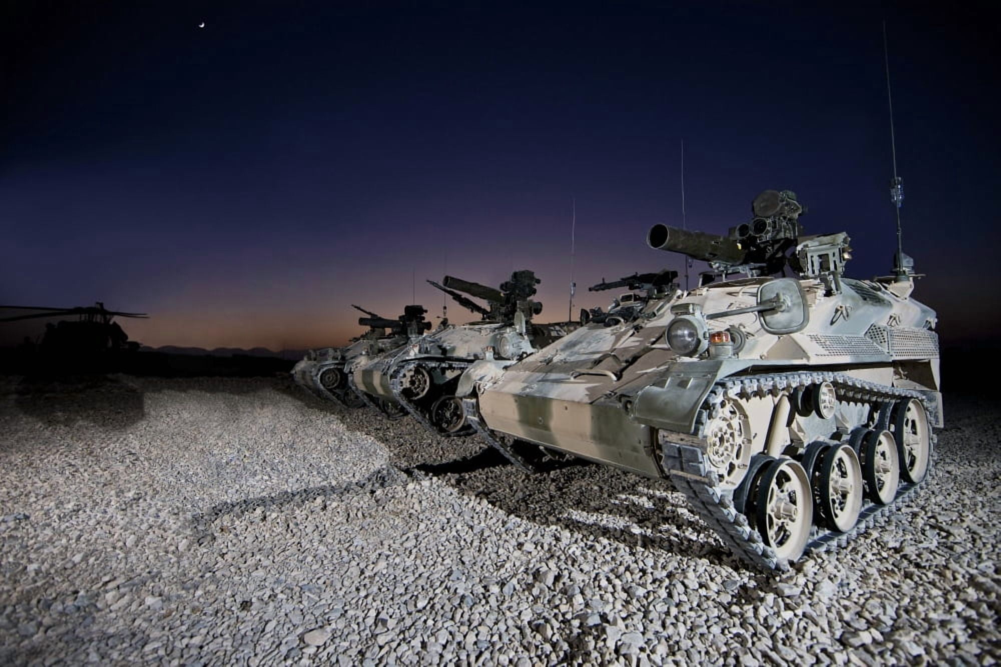 Wiesel 1 ATM TOW anti-tank vehicles Canvas Art - Terry MooreStocktrek Images (18 x 12)