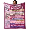 thumbnail image 1 of Wife Blanket Gifts for Wife on Mothers Day - to My Wife 50" X 60" Soft Throw Blanket - Christmas Birthday Present for Wife from Husband Romantic Gifts, 1 of 5