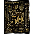 thumbnail image 1 of to My Wife Blanket, Wedding Anniversary Blanket Gifts for Her, Romantic Gift for Wife from Husband, Anniversary Marriage Gift for Couple, Happy Anniversary Present for Girlfriend 50"x60", 1 of 5
