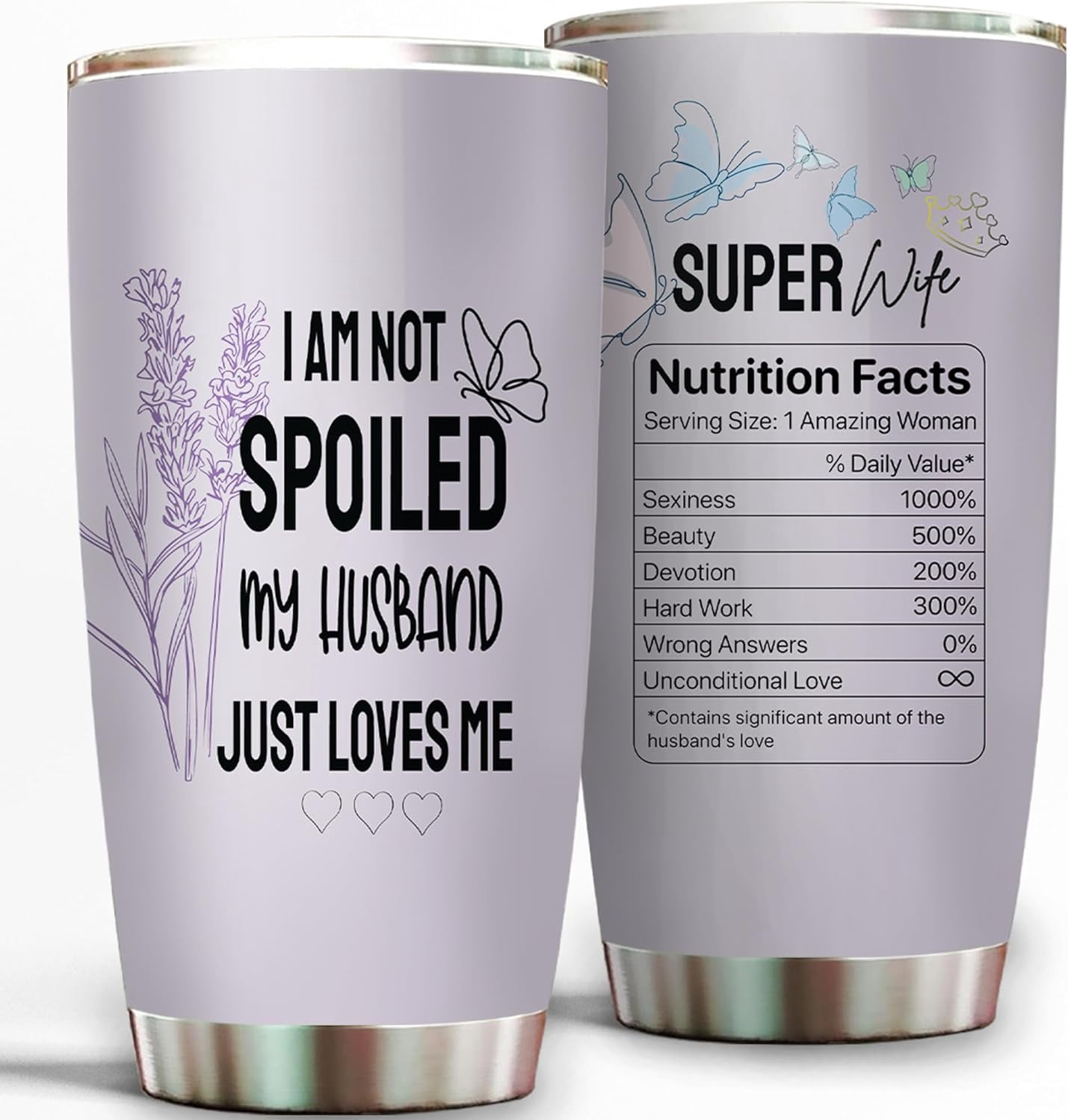 KATLADIZ Gifts For Wife From Husband - Wife Gifts - Wedding Anniversary For Women, Valentines, Birthday Gift Ideas, Mothers Day, Christmas Gift For Her - Romantic Love Cup For Her