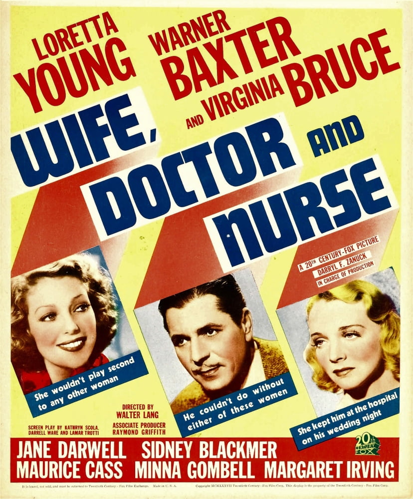 Wife Doctor And Nurse Canvas Art - (24 x 36)
